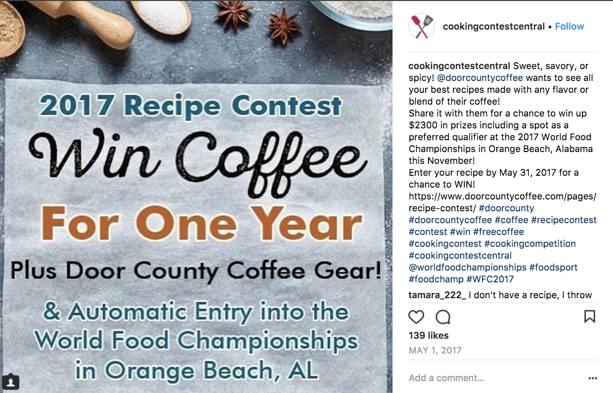 instagram photo contest
