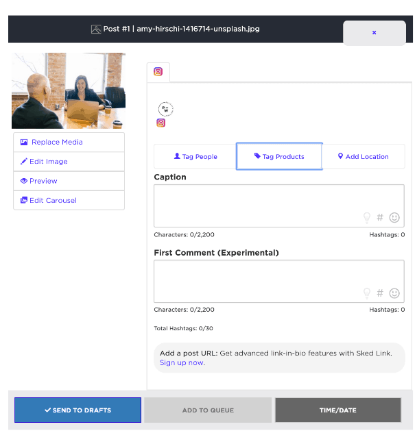 Instagram Tagging - Product Tagging - Sked Social