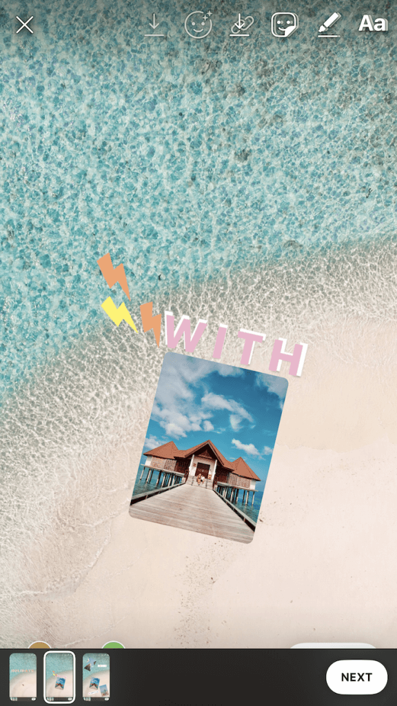 how to add photos to instagram story posts - sked social 6