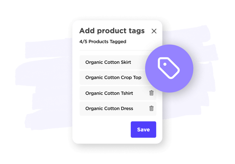 Shoppable link-in-bio with Sked Social
